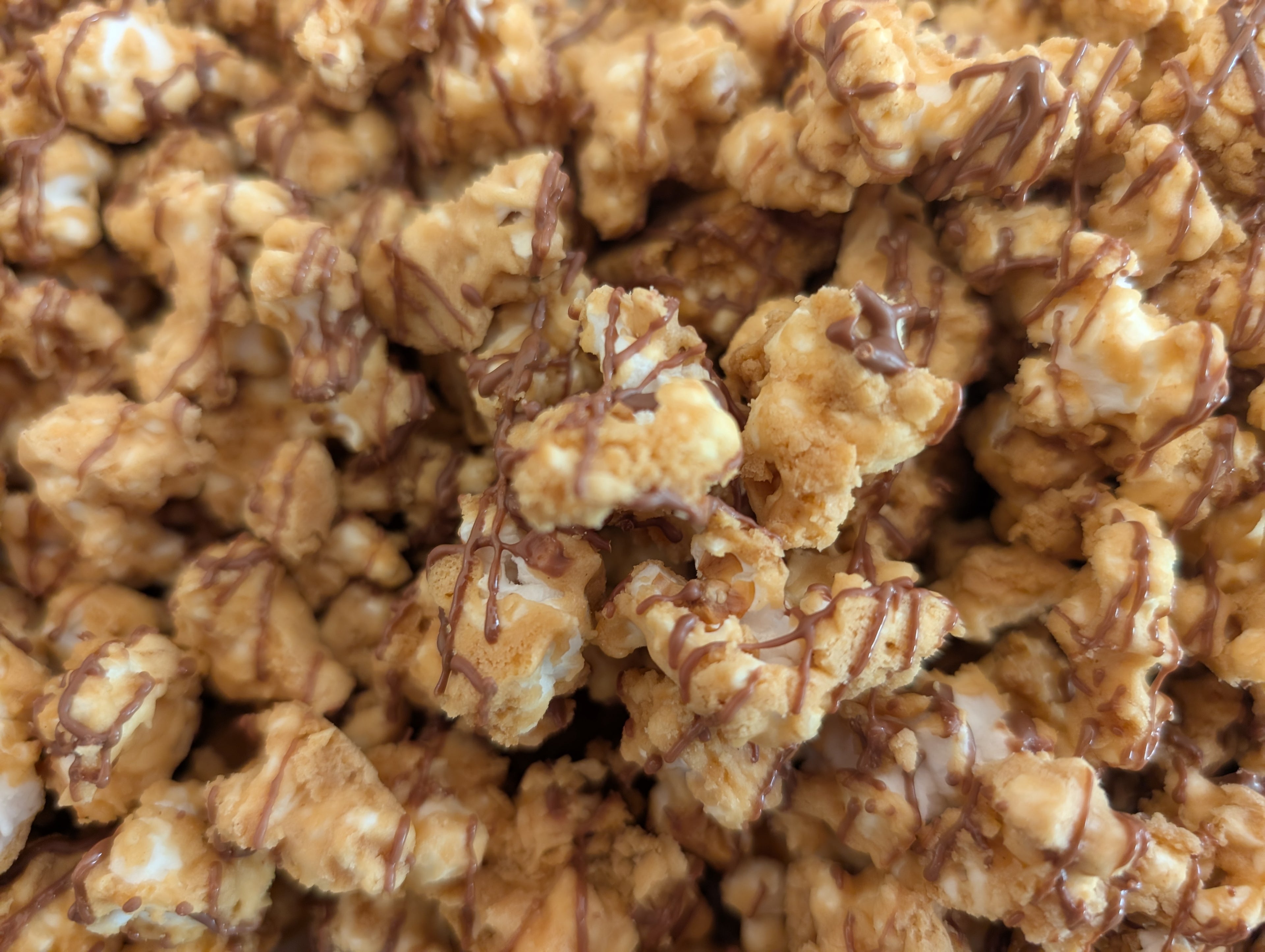 Peanut Buddahh Toffee with Chocolate Drizzle
